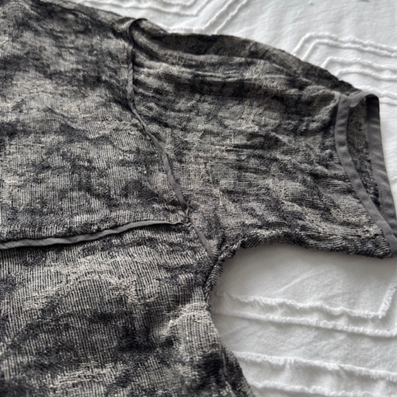 Eileen Fisher - Open Front Linen Bolero - M - Picture 5 of 13